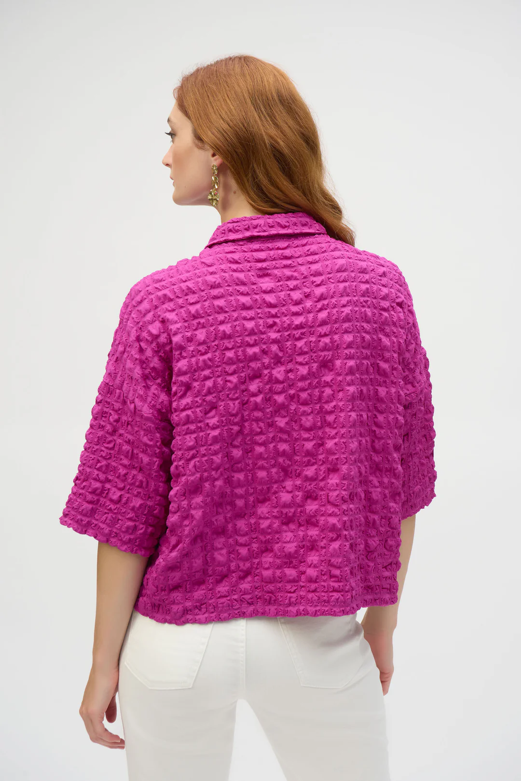 Joseph Ribkoff Amour Knit T-Shirt With Rhinestones Detail main image 0