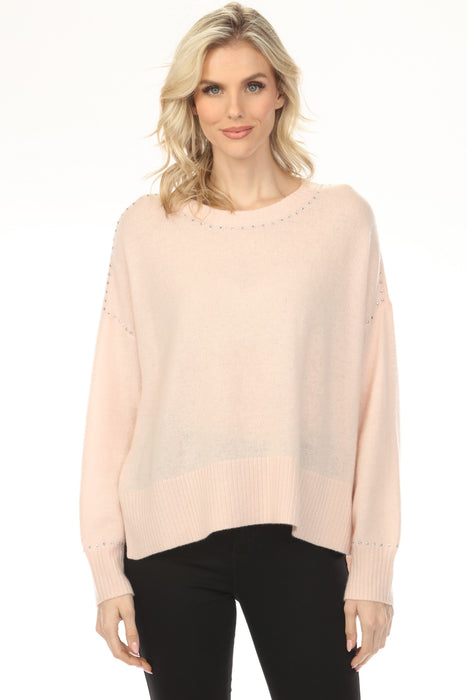 Buy Joseph Ribkoff Studded Cashmere Knit Sweater Top 253980