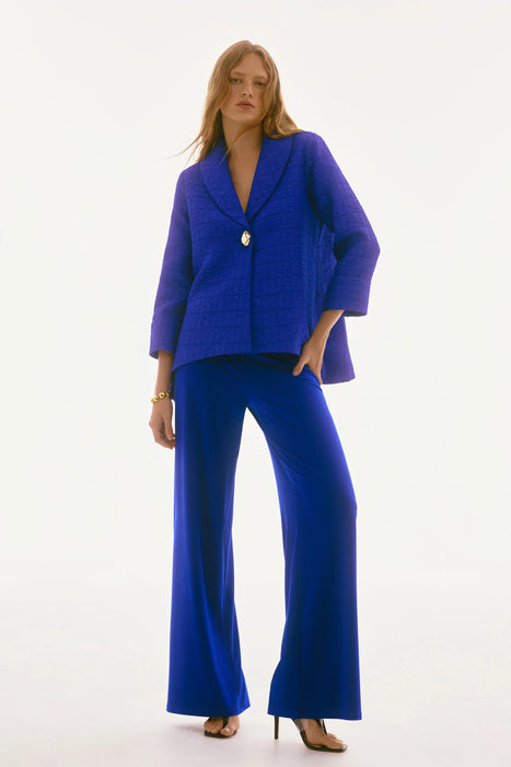 Joseph Ribkoff Royal Sapphire Pull On Wide Leg Pants 221340S25
