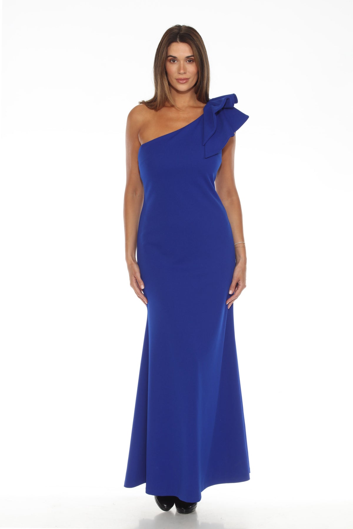 Formal Dresses Joseph Ribkoff Royal Blue Dress Joseph Ribkoff Royal Sapphire Ruffled One-Shoulder Evening Dress Formal Dresses Joseph Ribkoff Royal Blue Dress Joseph Ribkoff Royal Sapphire Ruffled One-Shoulder Evening Dress