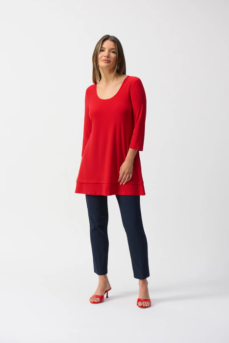 Joseph Ribkoff Scoop Neck 3/4 Sleeves Tunic Top 251969