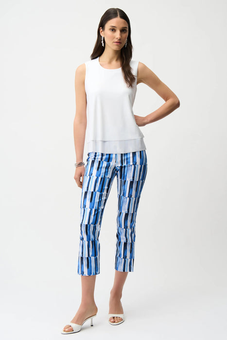 Joseph Ribkoff Silky Knit Layered Sleeveless Top 261189