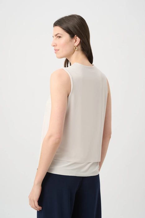Joseph Ribkoff Silky Knit Layered Sleeveless Top 261189