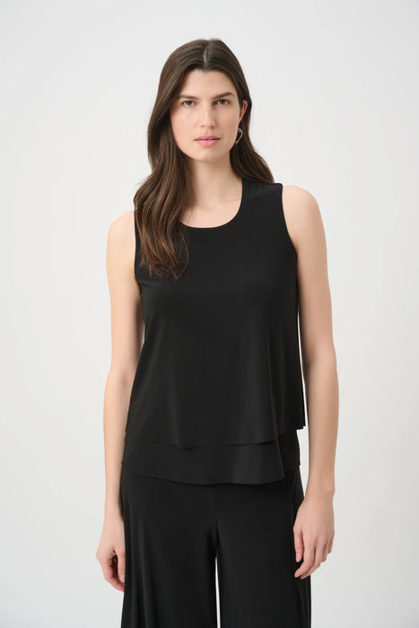 Joseph Ribkoff Silky Knit Layered Sleeveless Top 261189