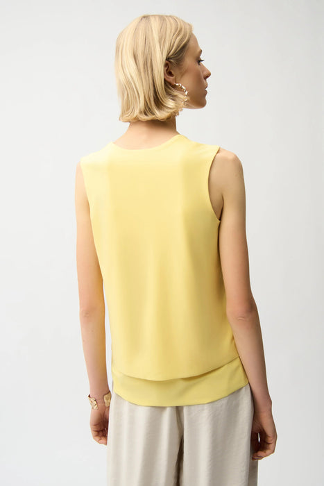 Joseph Ribkoff Silky Knit Layered Sleeveless Top 261189