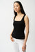 Joseph Ribkoff 261923 Black Square Neck Sleeveless Camisole Top