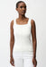 Joseph Ribkoff 261923 Vanilla Square Neck Sleeveless Camisole Top