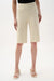Woman wearing Joseph Ribkoff Bermuda shorts for business casual office outfit
Woman in tailored knee length pull-on