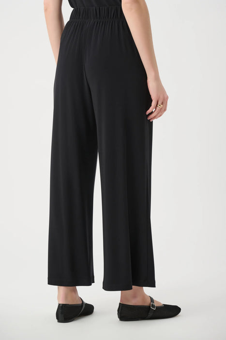 Joseph Ribkoff Stripe Waistband Wide Leg Pull-On Pants 261165