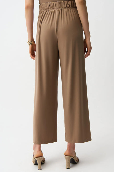 Joseph Ribkoff Stripe Waistband Wide Leg Pull-On Pants 261165