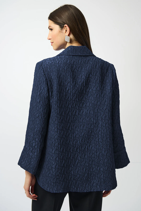 Joseph Ribkoff Textured Notched Collar Swing Jacket 253773