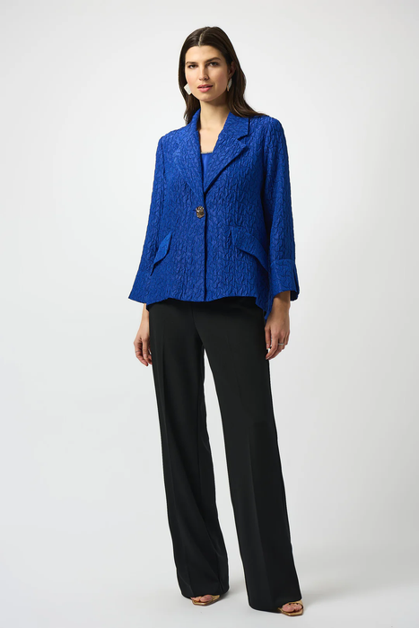 Joseph Ribkoff Textured Notched Collar Swing Jacket 253773