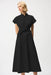 Joseph Ribkoff 261177 Black Tie Waist Fit And Flare Dress