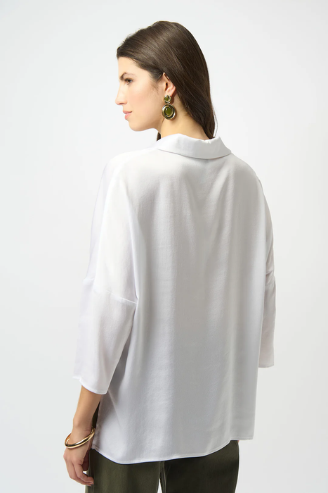 Joseph Ribkoff V-Neck Collar Long Sleeve Top 253076