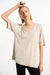 Joseph Ribkoff 261600 Moonstone V-Neck Dolman Sleeve Boxy Top