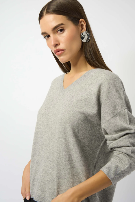 Joseph Ribkoff V-Neck Long Sleeve Sweater 253967