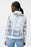 Joseph Ribkoff Vanilla Lace Denim Button-Down Long Sleeve Jacket 232916 NEW