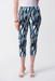 Joseph Ribkoff 251280 Vanilla/Multi Geometric Print Cropped Pants