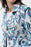 Joseph Ribkoff Vanilla/Multi Retro Paisley Print Faux Suede Moto Jacket 231951 NEW