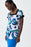 Joseph Ribkoff Style 231302 Vanilla/Multi Retro Paisley Print Short Sleeve Top