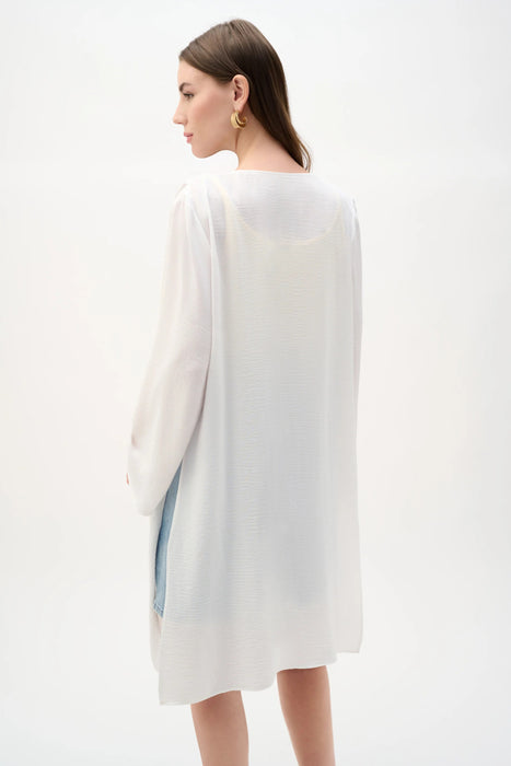 Joseph Ribkoff Vanilla Woven Gauze Cover-Up 262051