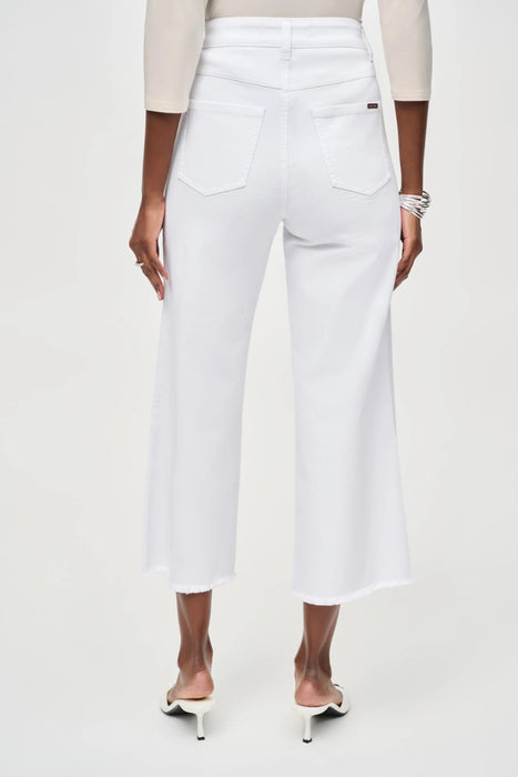 Joseph Ribkoff Embellished Split Front Culotte Jeans 251901S26