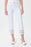 Joseph Ribkoff Style 232909 White Lace Cuff Cropped Jeans