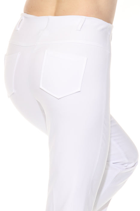 Joseph Ribkoff Luxe Twill Pull On Straight Ankle Pants 251067