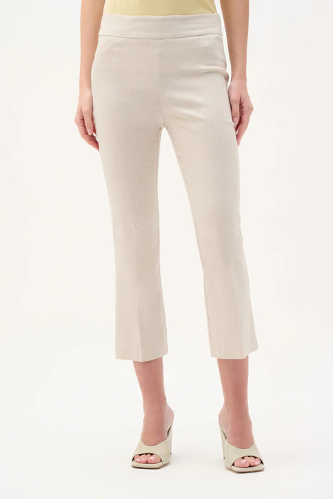 Joseph Ribkoff Woven Pull-On Cropped Flare Pants 262242