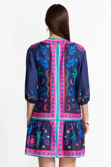 Johnny Was Selena Mini Dress L30725-4