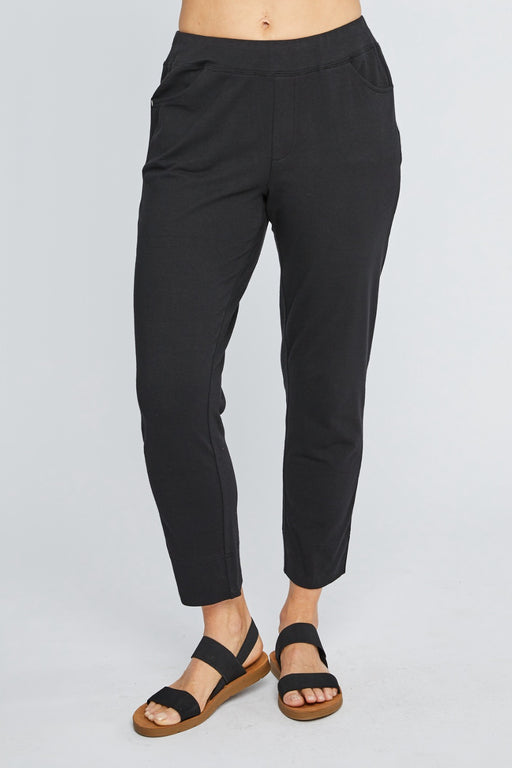 Neon Buddha Style 12175 Black 2-Pocket Pull On Jean Capri Pants