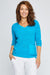 Neon Buddha Style 12111 Side Pocket Pullover V-Neck Knitted Sweater Top