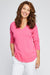 Neon Buddha Style 12169 Punch Reversible 3/4 Sleeve Top