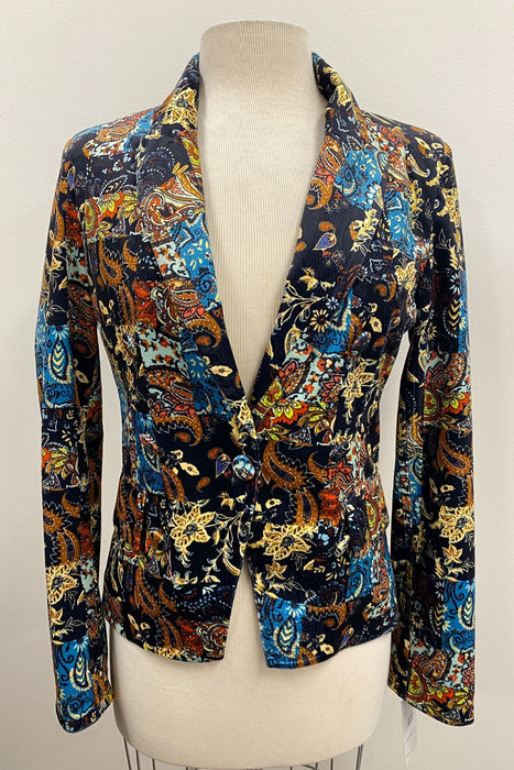 OO LA LA Multi Etro Double Breasted Blazer Jacket M9219