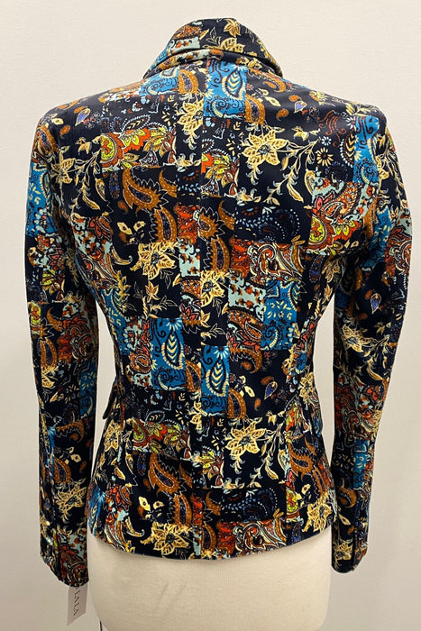 OO LA LA Multi Etro Double Breasted Blazer Jacket M9219