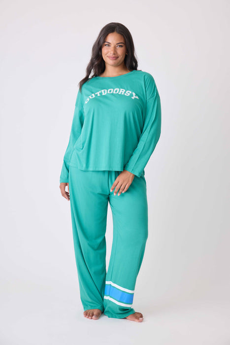 PJ Salvage Clover Cotton Lounge Set Plus Size RPCYST