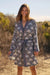 PJ Salvage Black Shady Beach Dreams Robe RTSBR