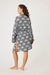 PJ Salvage Black Shady Beach Dreams Robe RTSBR