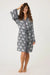 PJ Salvage Black Shady Beach Dreams Robe RTSBR