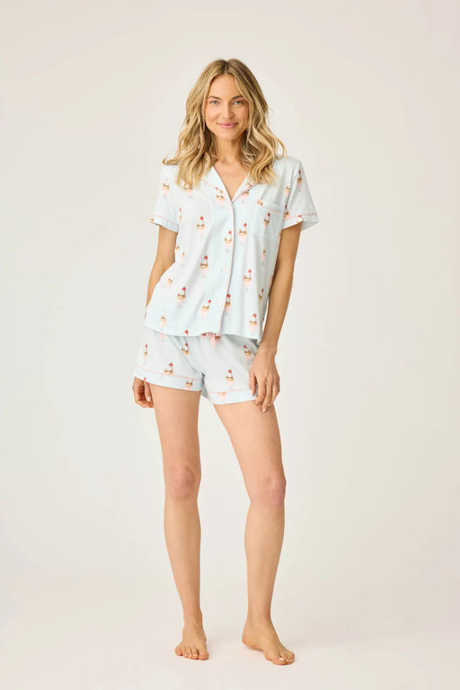 PJ Salvage Blue Mist Sundae Best Short Pajama Set RTSUPJ