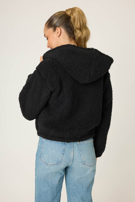 PJ Salvage Let's Get Cozy Hooded Zip-Up Jacket RMFHJ