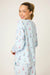PJ Salvage Blue Haze Doggone Cold Dog Print Pointelle Long Sleeve Top RUDCLS