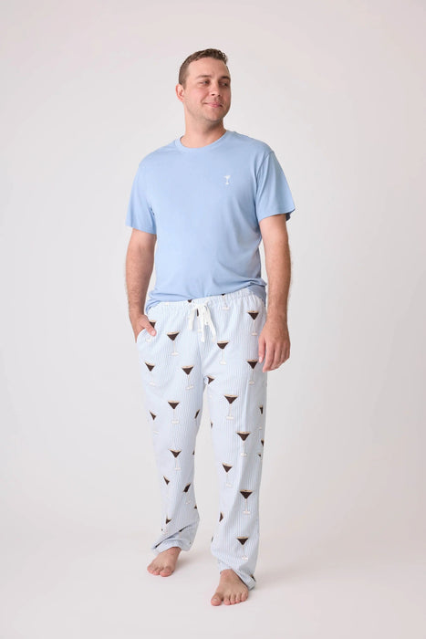 PJ Salvage Bluestone His & Hers Happy New Year Mens Pajama Set RRMHNPJ