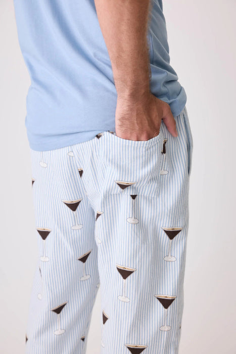 PJ Salvage Bluestone His & Hers Happy New Year Mens Pajama Set RRMHNPJ