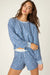 PJ Salvage Boyfriend Boxer Moon & Stars PJ Short Set RWBXST
