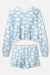 PJ Salvage Boyfriend Boxer Swans-A-Swimming PJ Short Set RWBXST