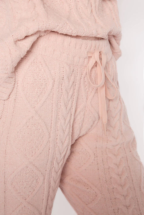 PJ Salvage Pink Clay Cable Lounge Set RKCLLS/RKCLP