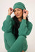 PJ Salvage Chenille Waffle Beanie RUCWBE- FOREST