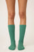 PJ Salvage Chenille Waffle Crew Socks RUCWFX