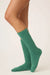 PJ Salvage Chenille Waffle Crew Socks RUCWFX